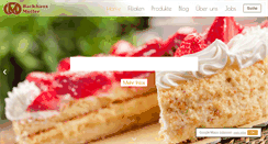 Desktop Screenshot of muellersbackhaus.de